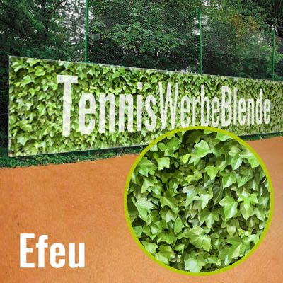 Tennisblende Efeu-Design